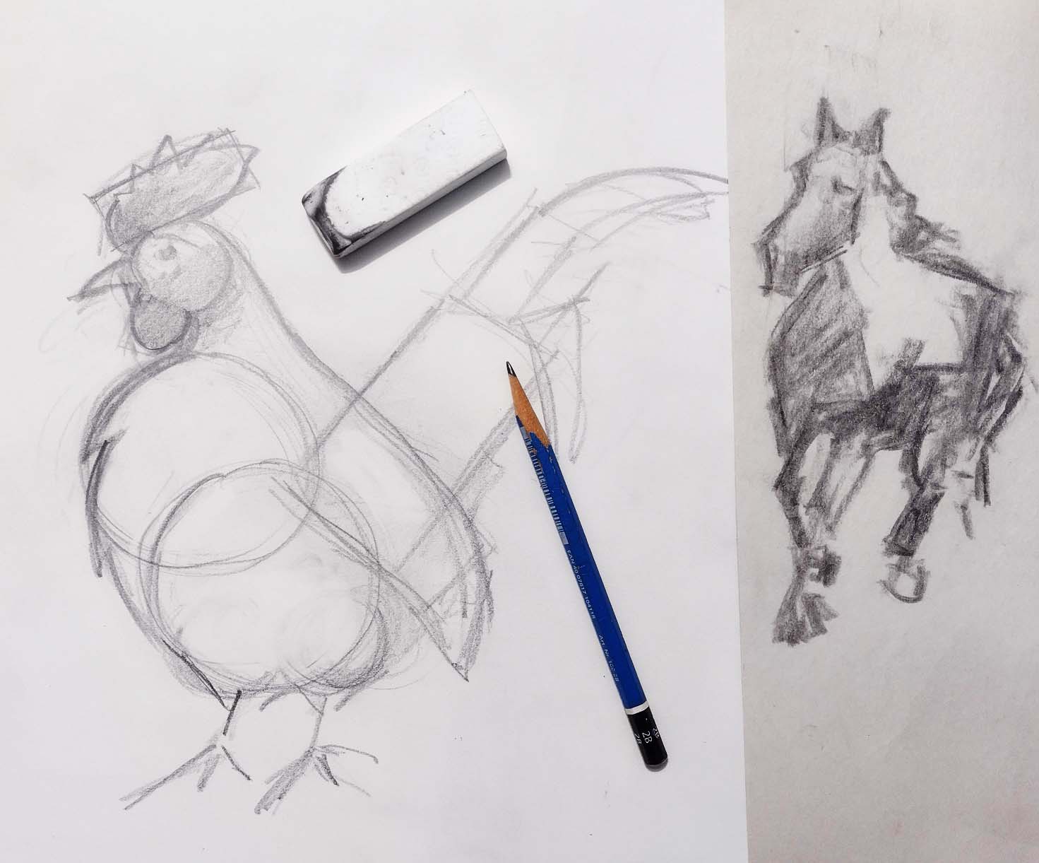 Apprendre à dessiner grâce aux formes géométriques